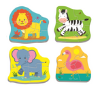 Trefl Baby puzzle 3456 piese 2 ani+ Animale din safari
