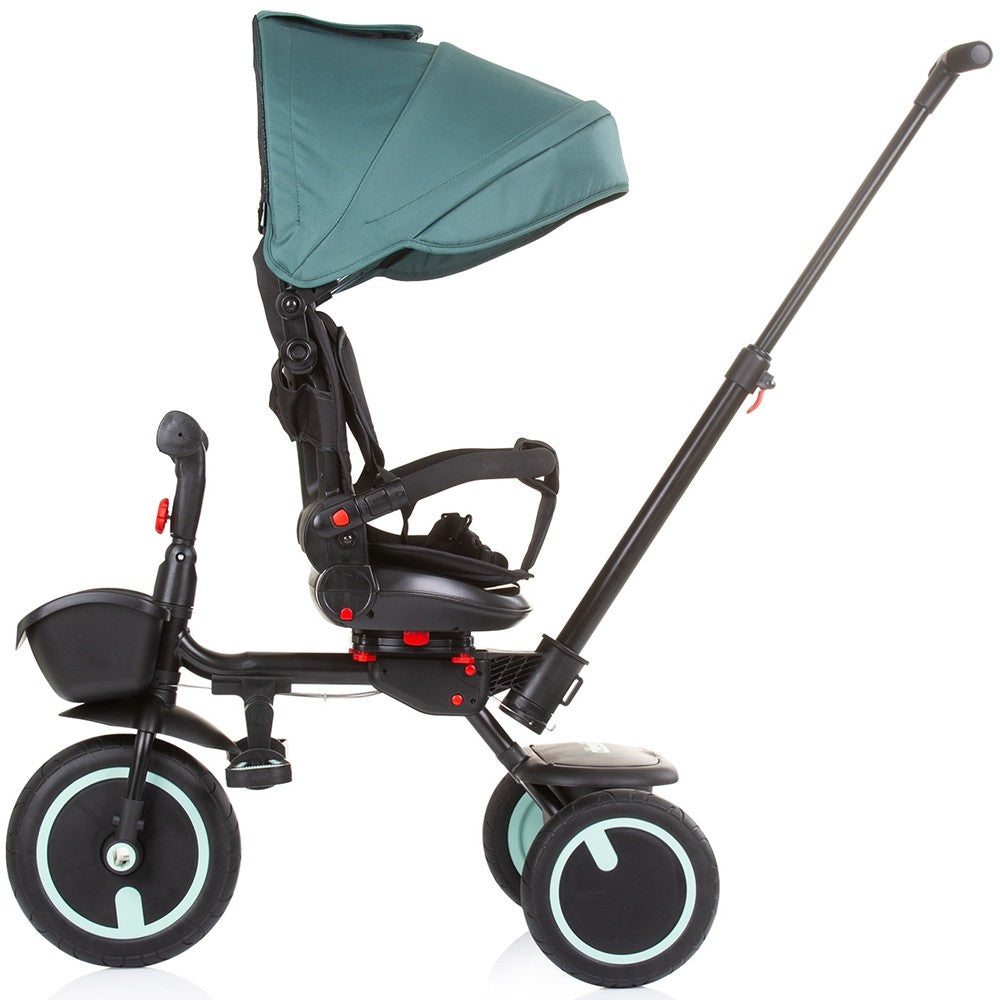 Chipolino tricicleta pliabila Quick Fold cu sezut reversibil 18m+ Aloe