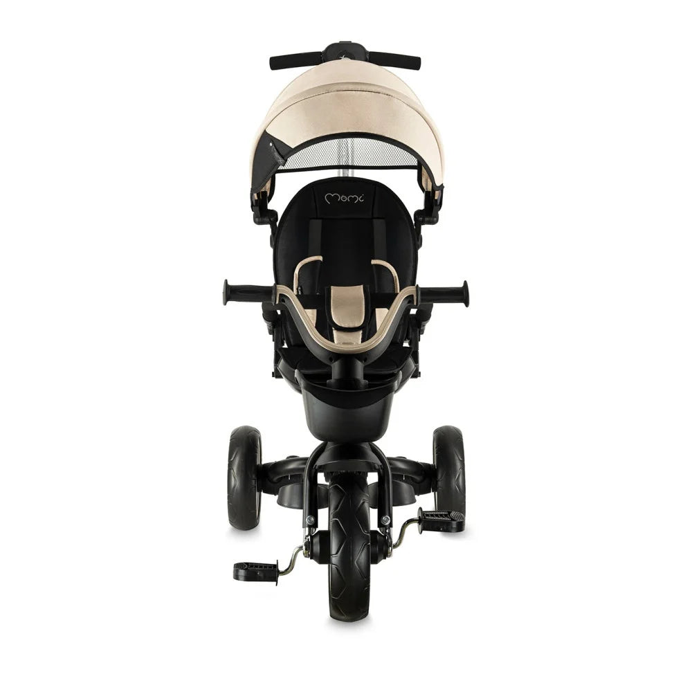 Momi tricicleta multifunctionala Ivi 3in1 cu scaun reversibil 9m+ Beige