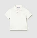 Mayoral tricou baieti tip polo din tricot 12-48 Nata