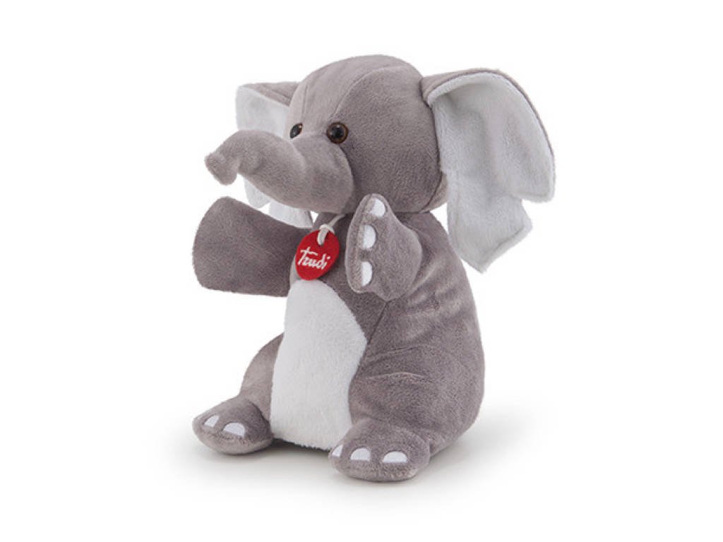 Trudi Papusa plus tip marioneta pe mana 0m+ Elefant 29829