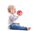 Tullo jucarie minge Sensory Ball 0m+ Red