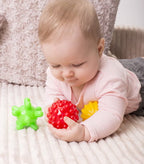 Tullo jucarie set educativ mingi senzoriale 3 buc 0m+