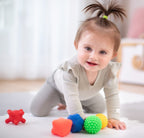 Tullo jucarie set educativ mingi senzoriale 5 buc 0m+