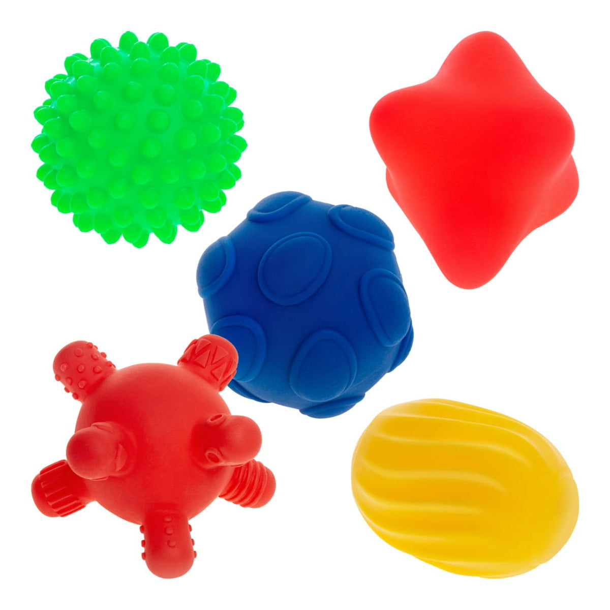 Tullo jucarie set educativ mingi senzoriale 5 buc 0m+