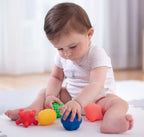 Tullo jucarie set educativ mingi senzoriale 5 buc 0m+