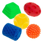 Tullo jucarie set educativ mingi senzoriale 5 buc 0m+