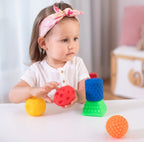 Tullo jucarie set educativ mingi senzoriale 5 buc 0m+