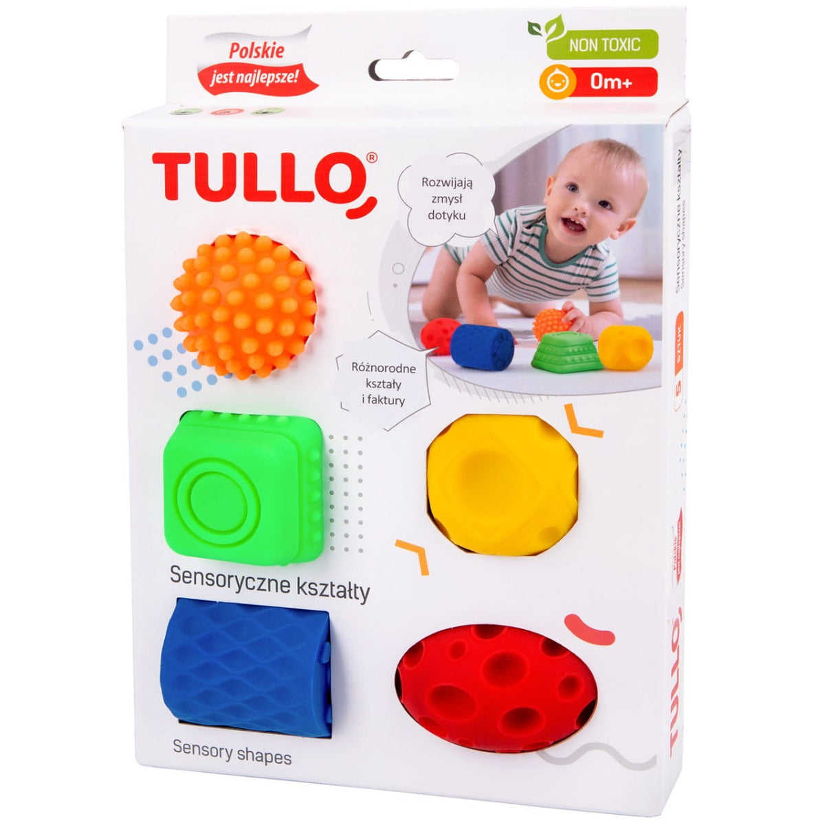 Tullo jucarie set educativ mingi senzoriale 5 buc 0m+ Imagine principală a produsului