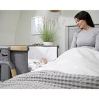 Tutti Bambini patut 2in1 co-sleeper CoZee 0m+ Oak&Sterling Silver