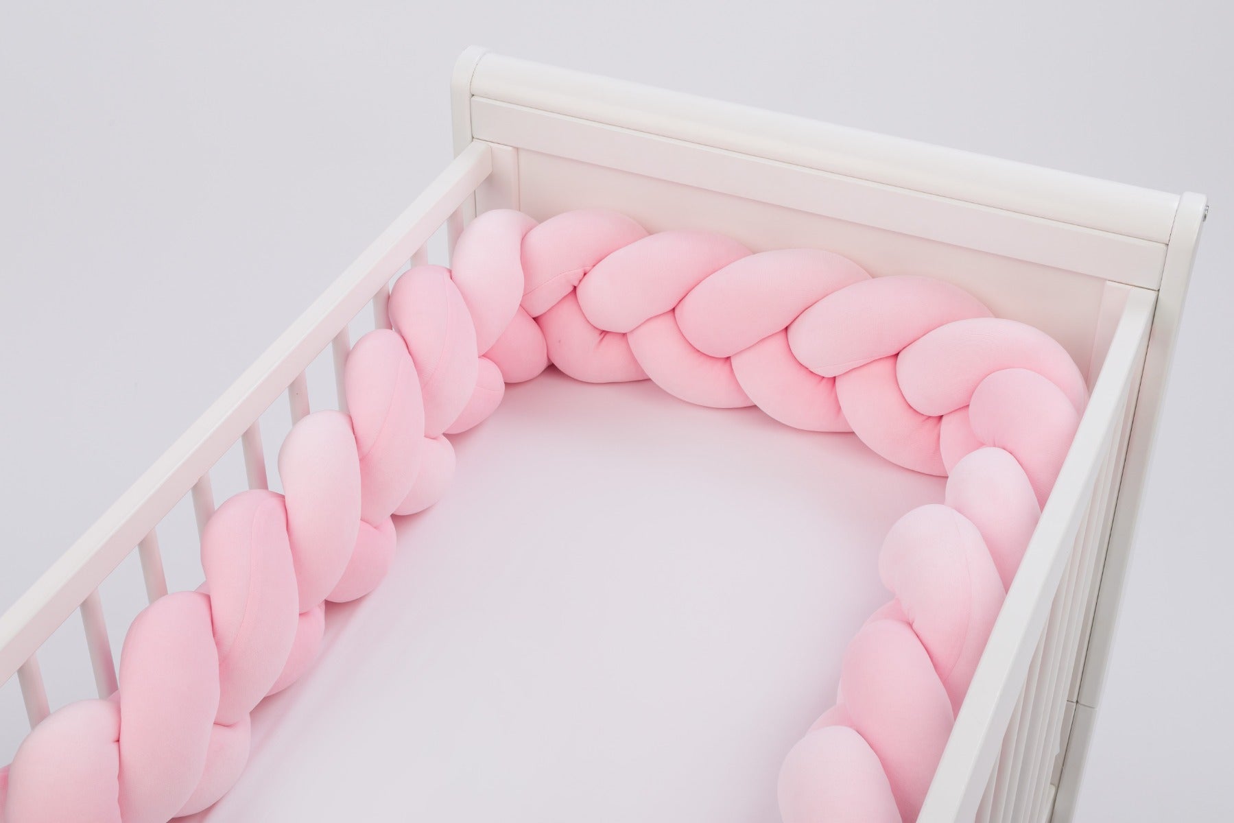 Tutto Lina aparator pat impletit Velur Exclusiv 360 cm 0m+, Pink