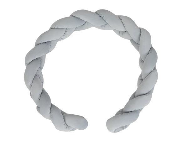 Tutto Lina aparator pat impletit Velvet 210 cm 0m+, Light Grey