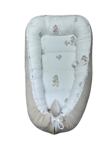 Tutto Lina cuib pentru bebelusi 0m+ Piccola Bella Beige/Cream Imagine principală a produsului