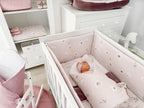 Tutto Lina lenjerie de pat 7 piese, New Daisy Light Pink