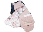 Tutto Lina paturica si port bebe cu urechiuse pentru scune auto 6m+ Lovely Roses