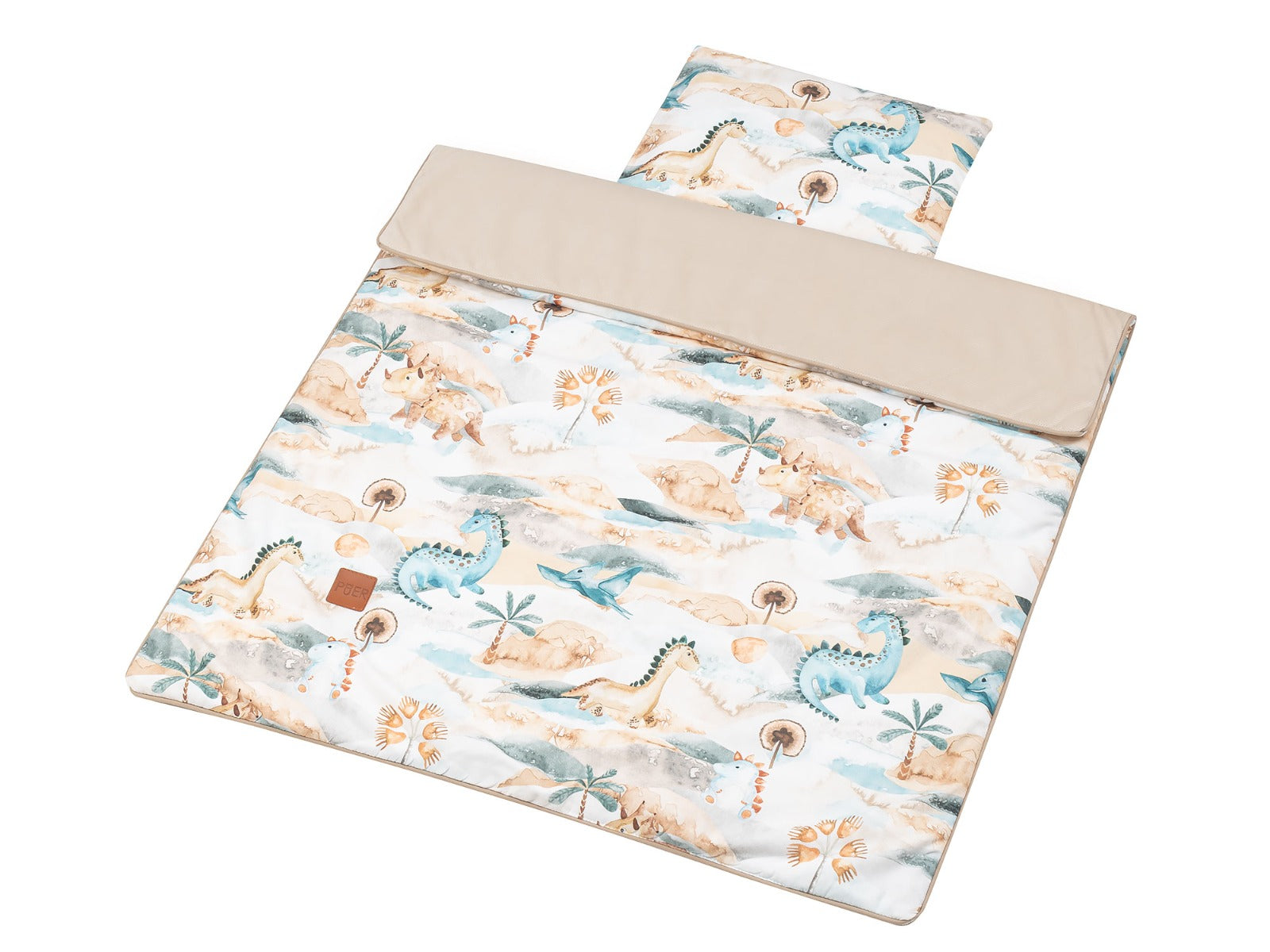 Tutto Lina set plapuma+perna Dino Beige