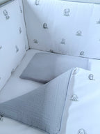 Tutto Lina set plapuma+perna New Petite Fauna Light Grey