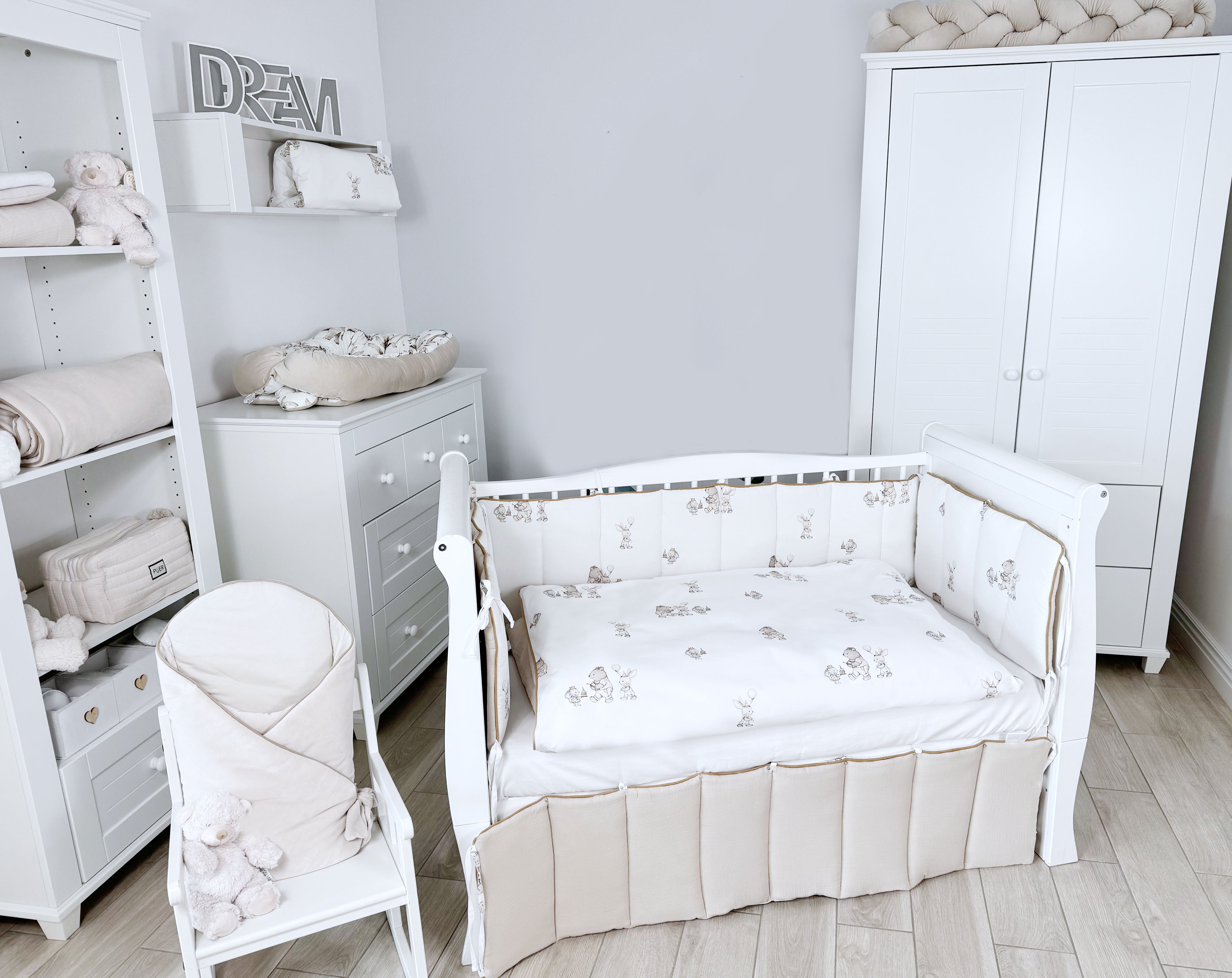 Tutto Lina set plapuma+perna Piccola Bella Beige/Cream