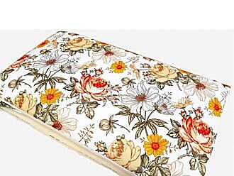 Tutto Lina aparator pat impletit 360 cm Velur 0m+, Vintage Flowers Ecru