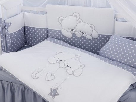Tutto Lina lenjerie Tusia Cuddle Bears Gri 01
