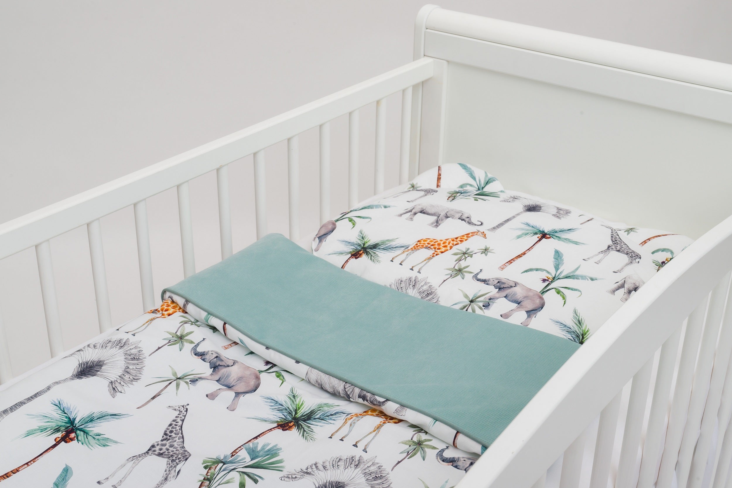 Tutto Lina lenjerie de pat 2 piese, Safari Mint