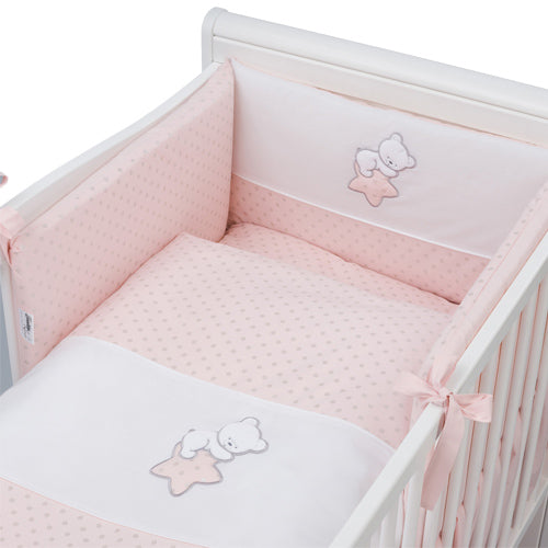 Tutto Lina lenjerie de pat 7 piese Argento, Pink Imagine principală a produsului
