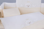 Tutto Lina lenjerie de pat 7 piese Bear Crown Cream 02