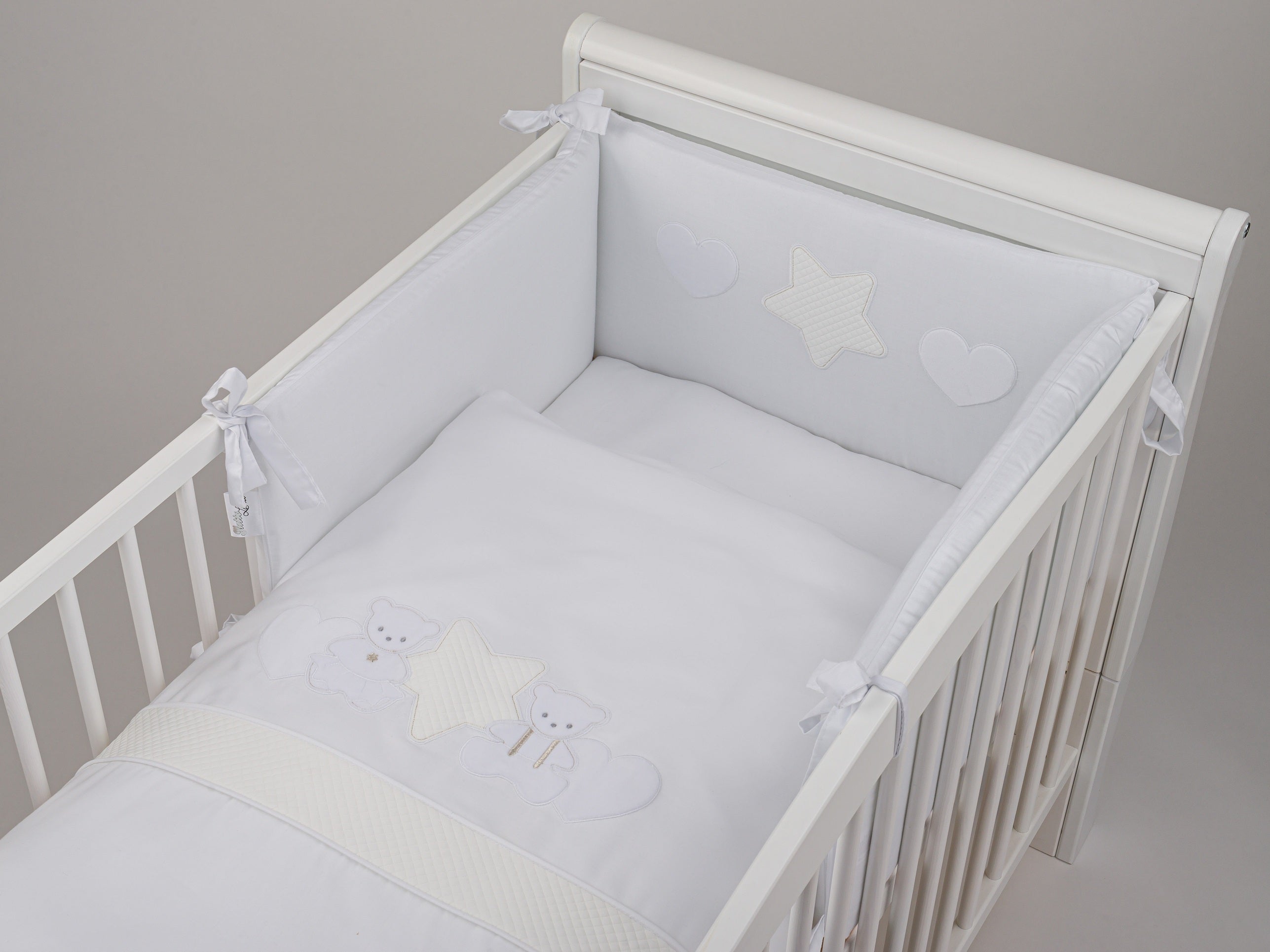 Tutto Lina lenjerie de pat 7 piese Bella, White