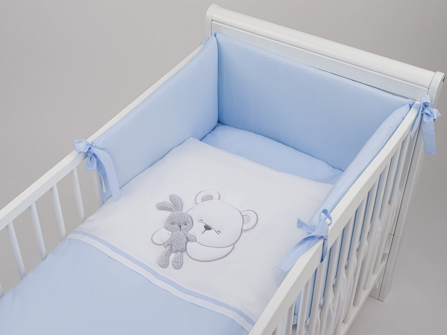 Tutto Lina lenjerie de pat 7 piese Felpa, Light Blue Imagine principală a produsului