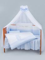 Tutto Lina lenjerie de pat 7 piese Bear 3D Blue 03
