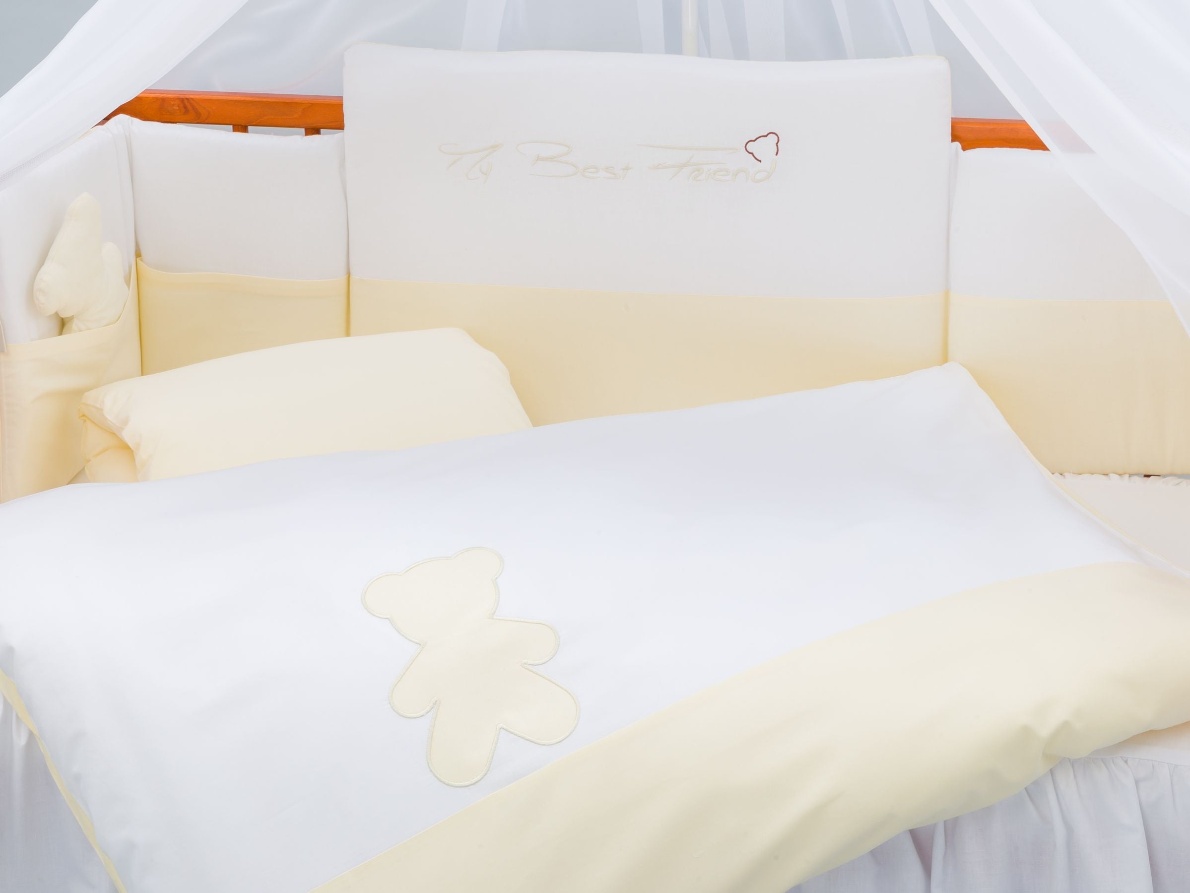 Tutto Lina lenjerie de pat Bear 3D Cream 01