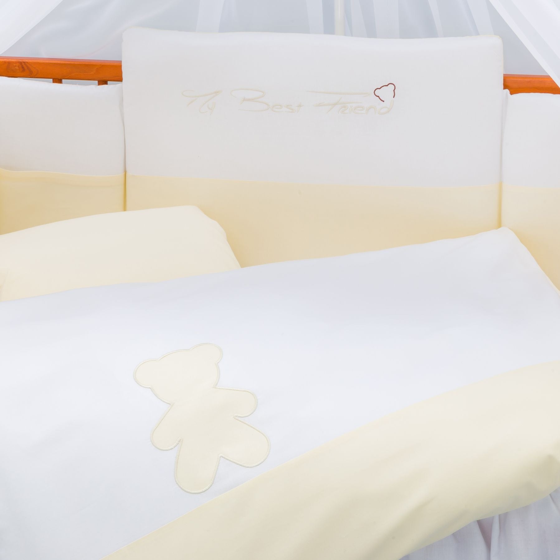 Tutto Lina lenjerie de pat Bear 3D Cream 04