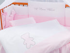 Tutto Lina lenjerie de pat 7 piese Bear 3D Pink 01