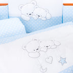 Tutto Lina lenjerie de pat 2 piese Cuddle Bears Blue