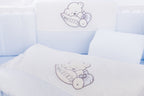 Tutto Lina lenjerie de pat Tusia 3 piese Sleeping Bear Blue 01
