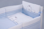 Tutto Lina lenjerie de pat Tusia 7 piese Bear Crown Blue 01