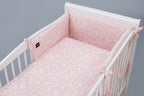 Tutto Lina lenjerie de pat Tusia 7 piese Forest Animals Pink 01