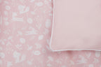Tutto Lina lenjerie de pat Tusia 7 piese Forest Animals Pink 03