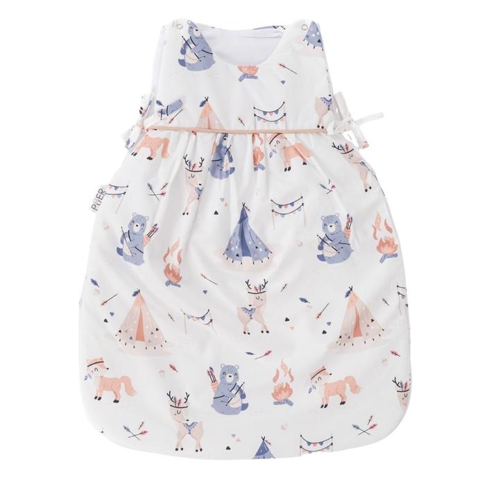 Tutto Lina sac de dormit 0-6 luni, Tepee ecru