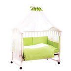Tutto Lina Set lenjerie pat 4 piese Teddy Bear Verde 02