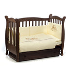 Tutto Lina set lenjerie pat 7 piese Animals Crem 03