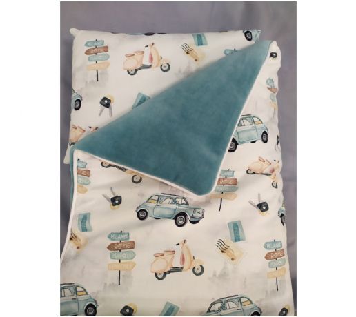 Tutto Lina set plapuma+perna Cars Mint 01 Imagine principală a produsului