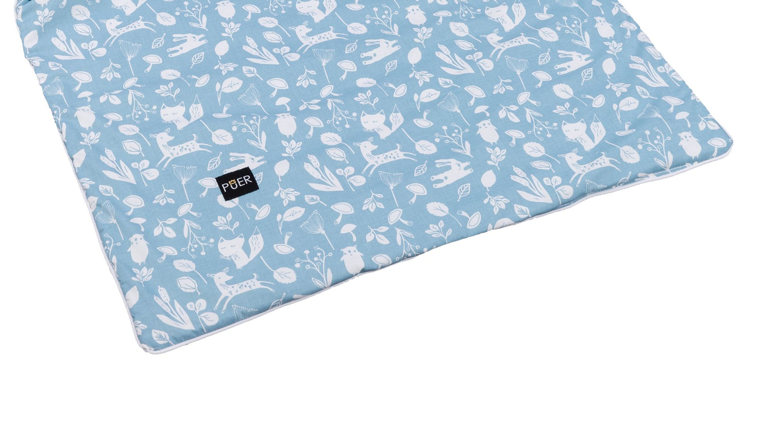 Tutto Lina set plapuma+perna Forest Animals, Blue