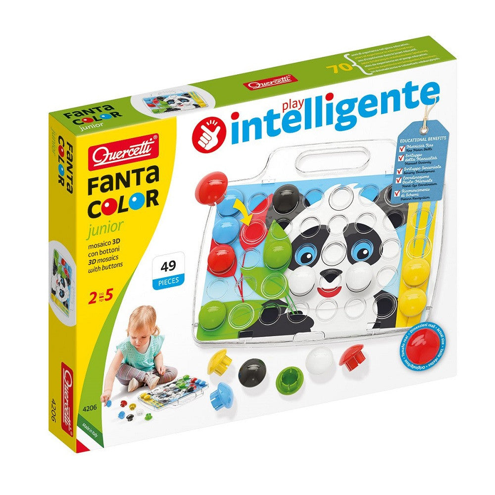 Quercetti joc Play Intelligente 2-5 ani, Fanta Color Junior 01 Imagine principală a produsului