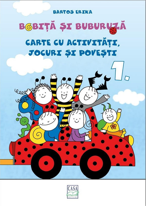 Casa carte Bobita si Buburuza 12m+ Carte cu activitati, jocuri si povesti Nr.1 Imagine principală a produsului
