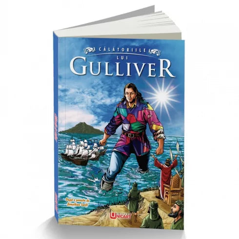 Unicart carte Clasici ilustrati 6 ani+, Calatoriile lui Gulliver