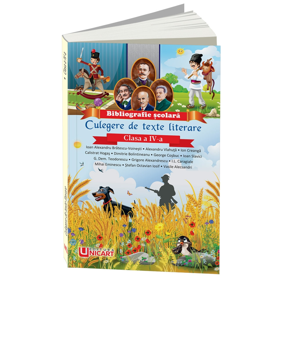 Unicart carte Culegere de texte literare  Clasa a IV-a Imagine principală a produsului