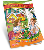 Unicart Carte de colorat  3ani+ Hansel si Gretel