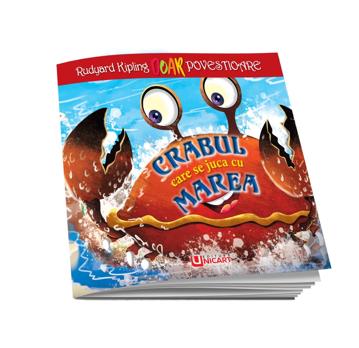 Unicart carte Doar povestioare 6 ani+ Crabul care se joaca cu marea
