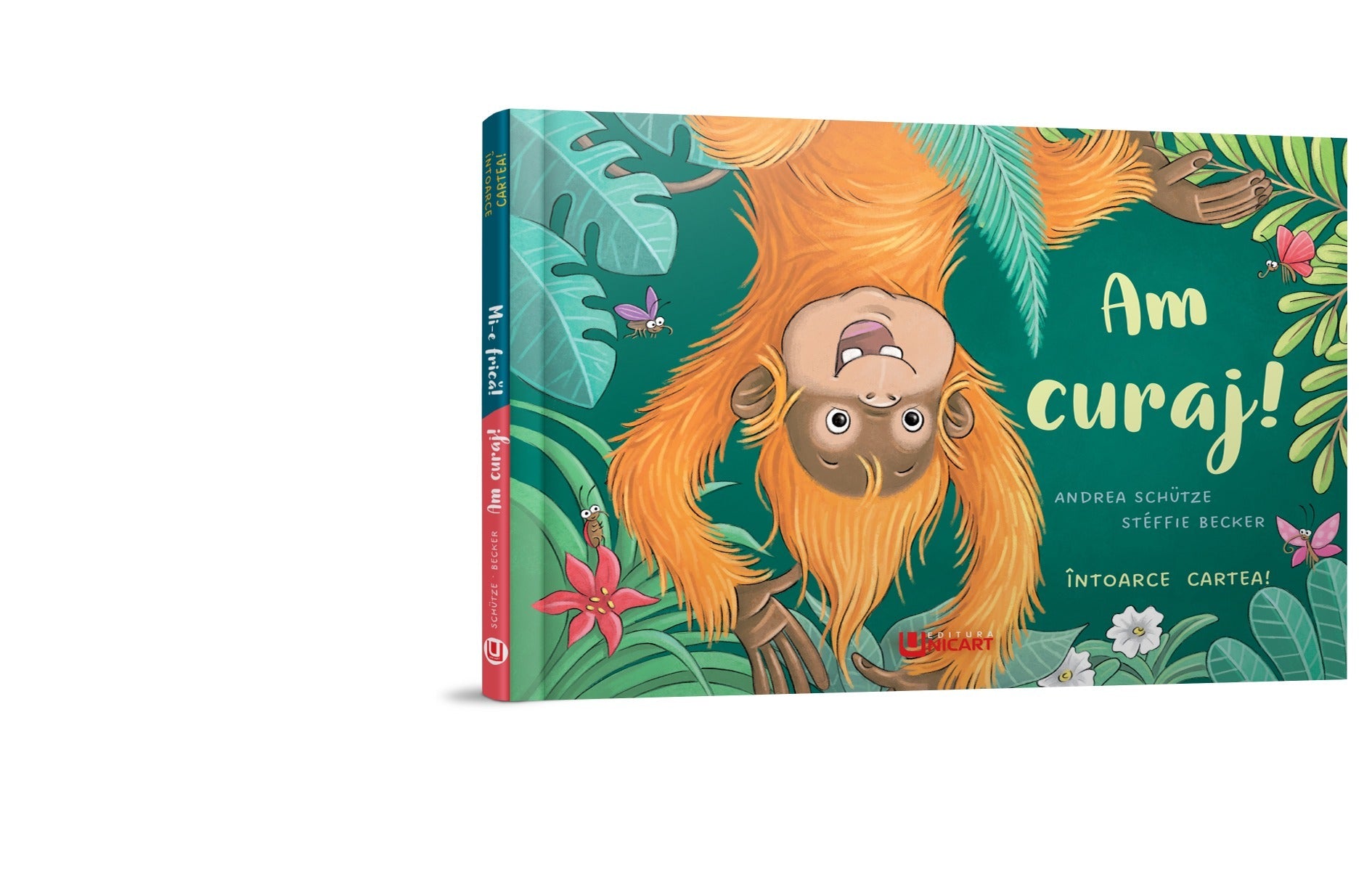 Unicart carte Intoarce cartea 6 ani+ Am curaj! Mi-e frica! Imagine principală a produsului